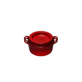 Кастрюля / жаровня 24 см, бордовый Le Creuset