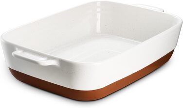 Керамическая форма для запекания 33 х 24 см Alabaster White DOWAN