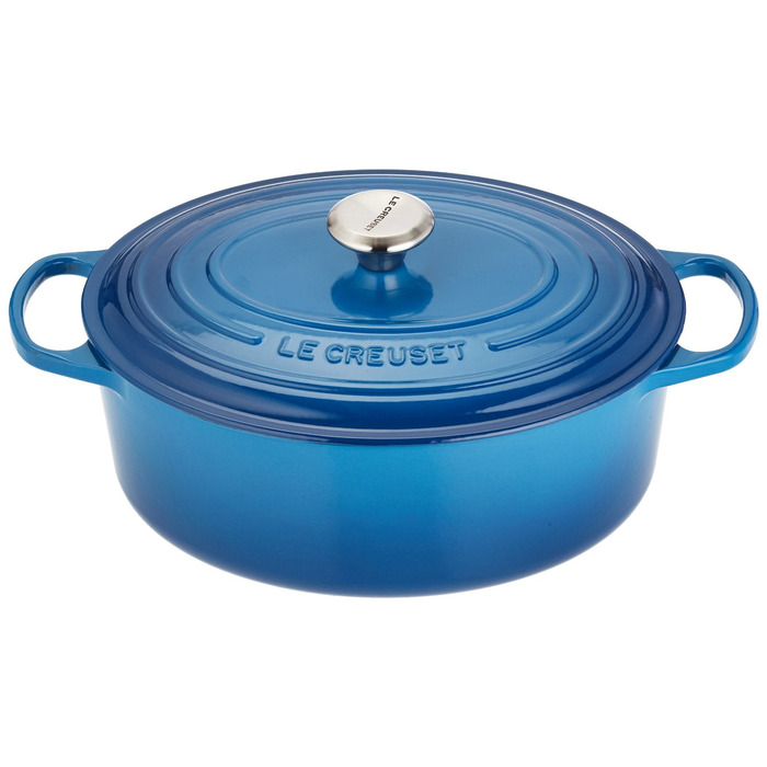 

Le Creuset Гусятница / жаровня 31 см, синий марсель Le Creuset