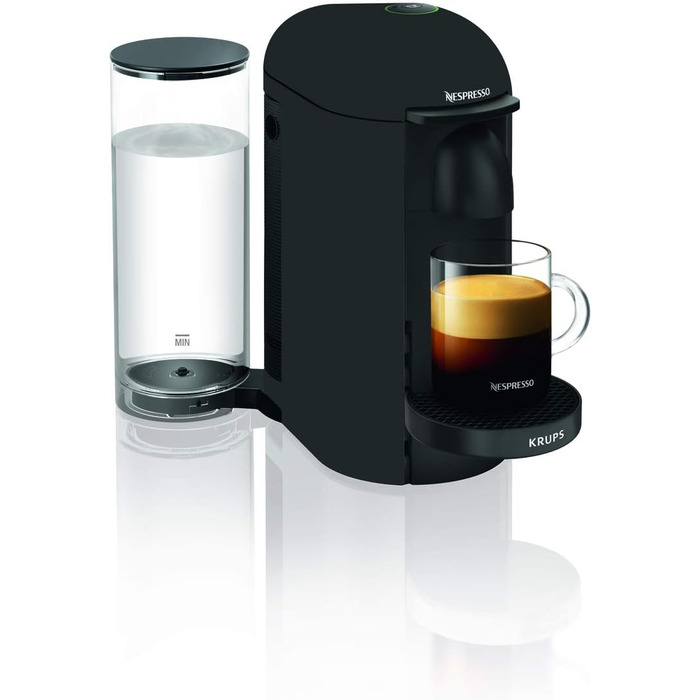 Капсульная кофемашина 1.8 л 1260 Вт, матово-черная Nespresso Vertuo ‎YY2778FD Krups