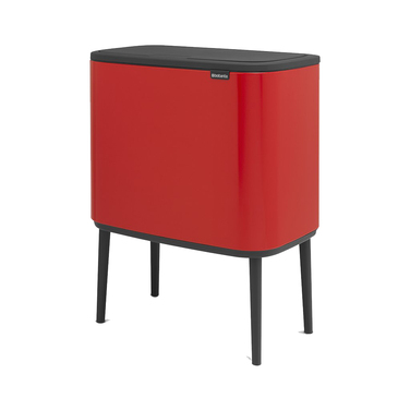 Мусорный бак 3х11 л красный Bo Touch Bin Brabantia