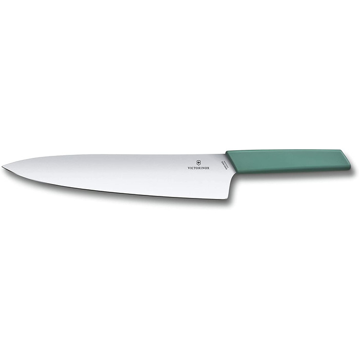 Нож для разделки мяса Victorinox Swiss Modern из нержавеющей стали, 25 см, аквамаринового цвета