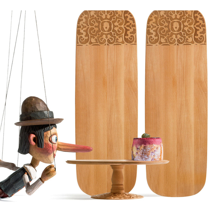 Dressed in wood коллекция от бренда Alessi