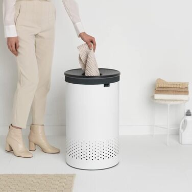 Корзина для белья 60 л White Brabantia