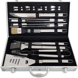 Набор аксессуаров для барбекю 18 предметов Silver Bull & Bear