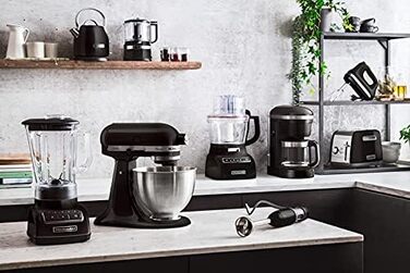 Кухонный комбайн 4.3 л 275 Вт, 10 скоростей, черный KitchenAid