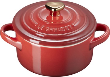 Кокотница 10 см/0,25 л Cerise Heart Le Creuset