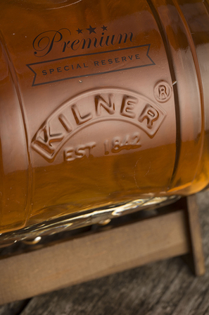 Диспенсер для напитков на подставке 1 л прозрачный Barrel Kilner