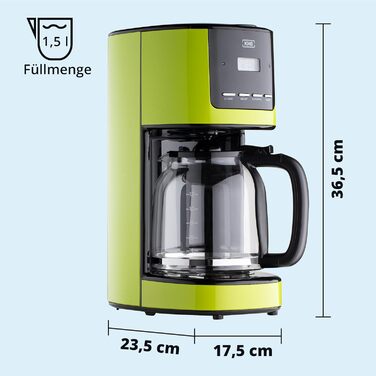 Кофемашина 1,5 л 900 Вт Lime KHG