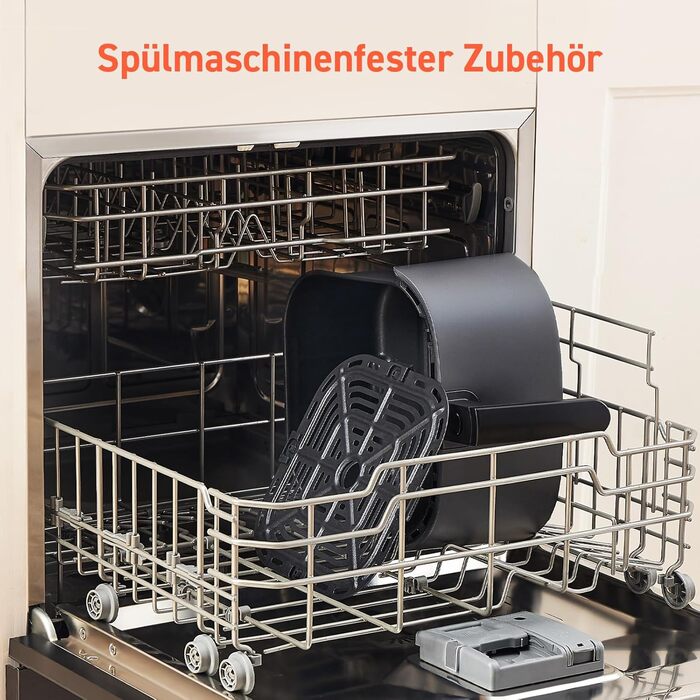 Аэрофритюрница 4,7 л 1500 Вт Compact Gray Hot Air Fryer COSORI