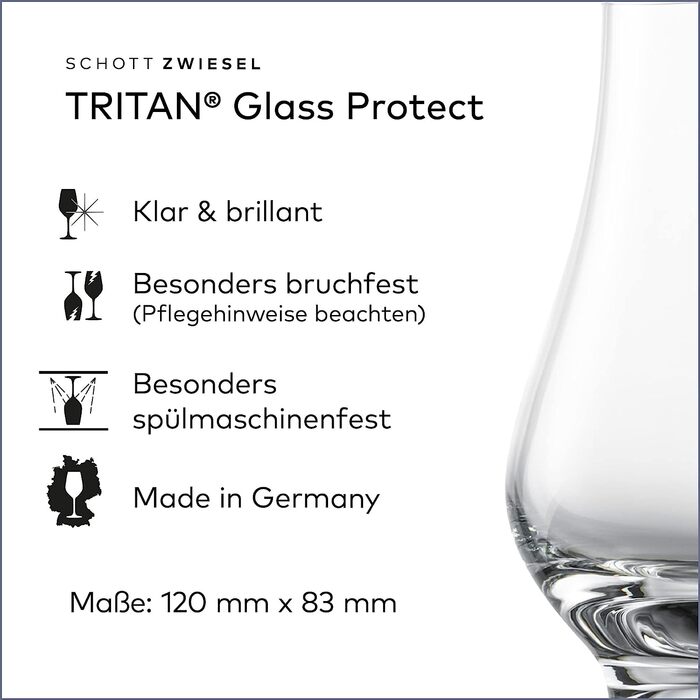 Набор из 6 стаканов для виски Schott Zwiesel Whisky Nosing Tumbler