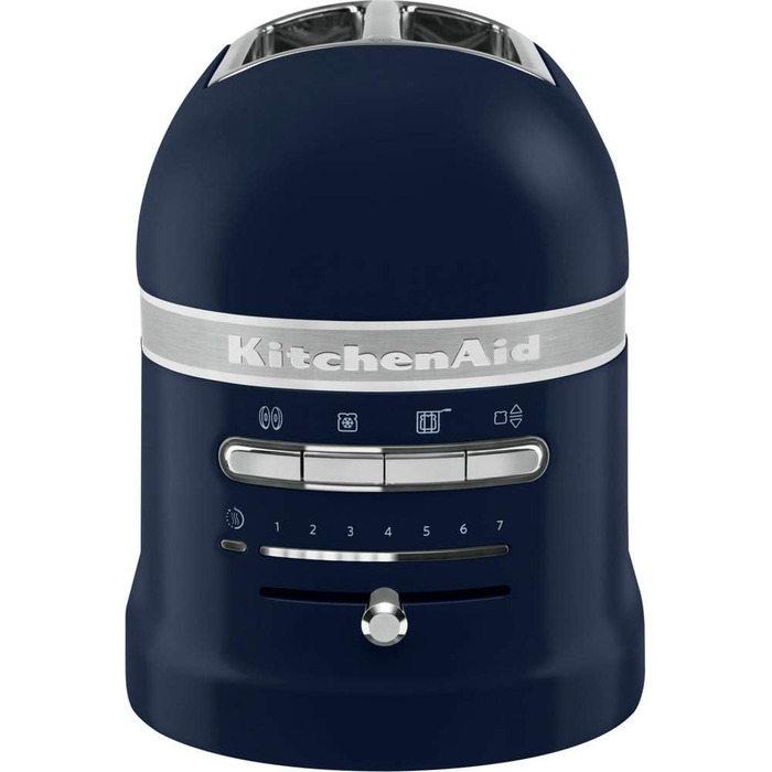 Тостер на 2 ломтика 1250 Вт, чернильно-синий Artisan 5KMT2204EIB KitchenAid