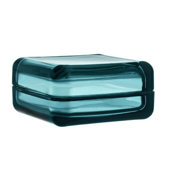 Шкатулка 5,5х10,8х10,8 см бирюзовая Vitriini Iittala