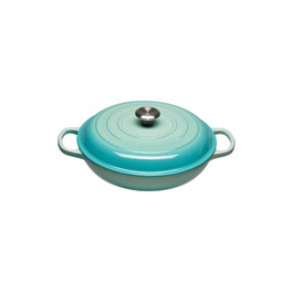 Сковорода-жаровня чугунная 30 см, Cool Mint Le Creuset