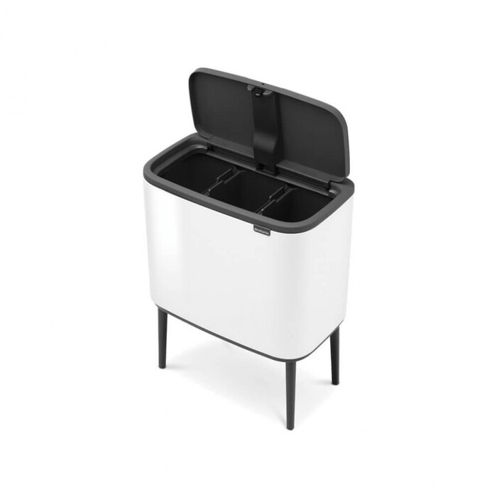 Мусорный бак 3х11 л белый Bo Touch Bin Brabantia