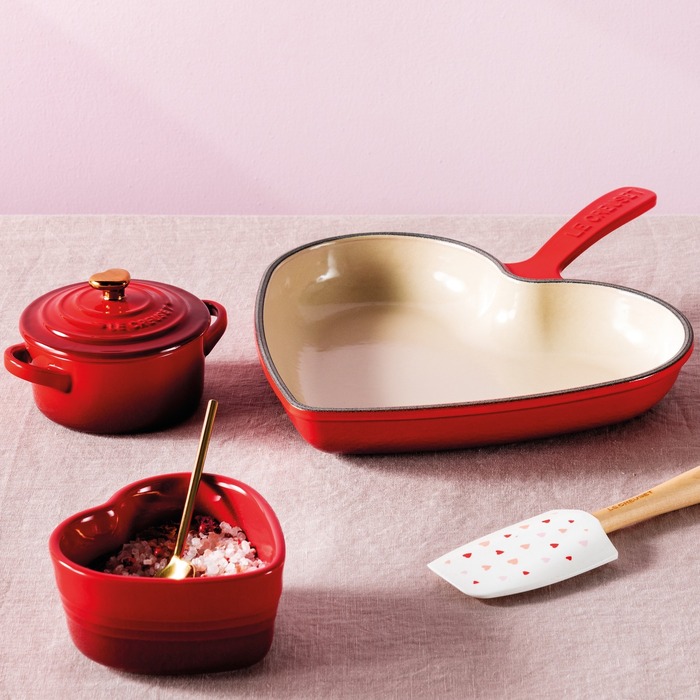 Кокотница 10 см/0,25 л Shell Pink Heart Le Creuset