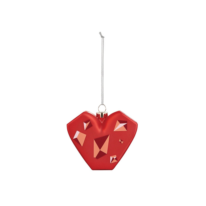 Елочное украшение 6,5 см Amore Cube Alessi