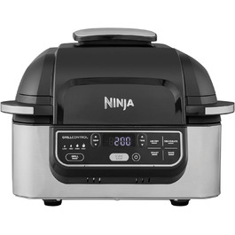 Гриль аэрофритюрница 5,7 л 1760 Вт AG301EU Steel Black Foodi Ninja