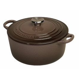 Кастрюля / жаровня 22 см, коричневый Le Creuset