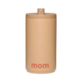 Бутылка для воды "Mom" 0,35 л  Beige Design Letters