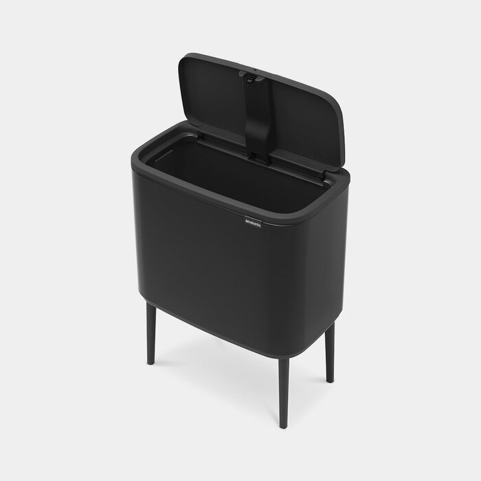 Мусорный бак 36 л черный матовый Bo Touch Bin Brabantia