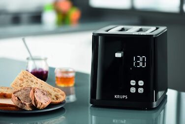 Тостер на 2 ломтика, 7 уровней Smart'n Light KH6418 Krups, электрочайник BW2441 Pro Aroma Krups