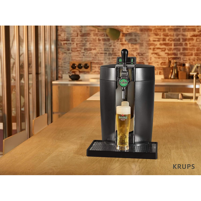 Машина для наливания пива 5 л 61 Вт VB700800 BeerTender Krups