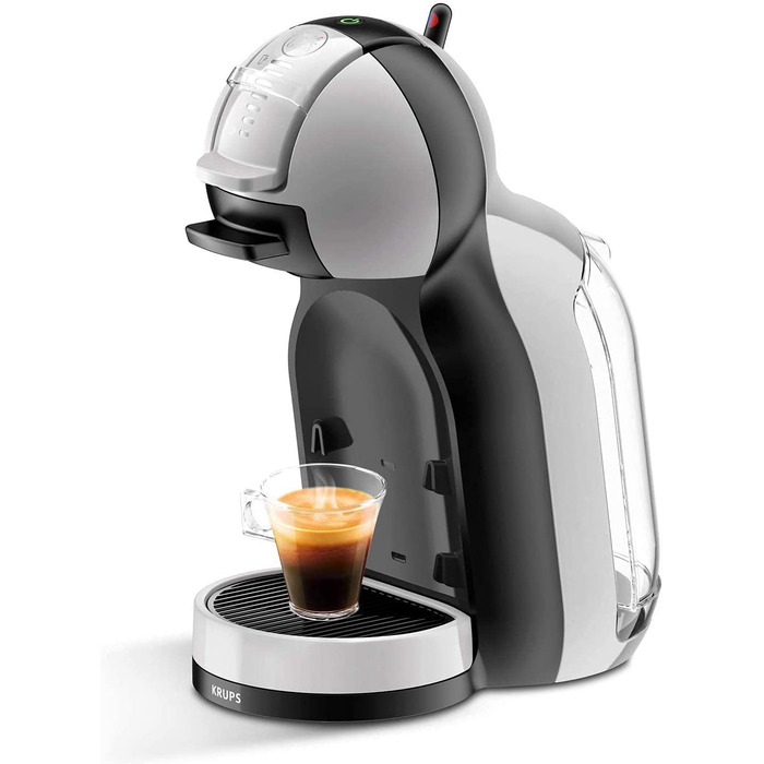 Капсульная кофемашина 0.8 л, черно-серая NESCAFE Dolce Gusto Mini Me ‎KP123B40 Krups