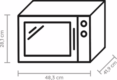 Микроволновая печь Bauknecht MW 254 SM / 900 Вт / 25 л / Функция приготовления на пару / Автоочистка / Функция плавления/функция поддержания тепла