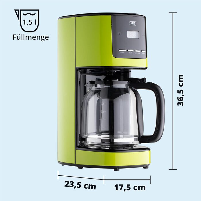 Кофемашина 1,5 л 900 Вт Lime KHG