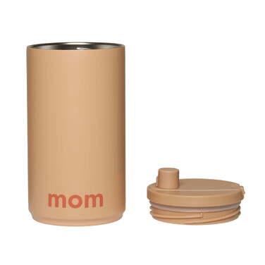 Бутылка для воды "Mom" 0,35 л  Beige Design Letters