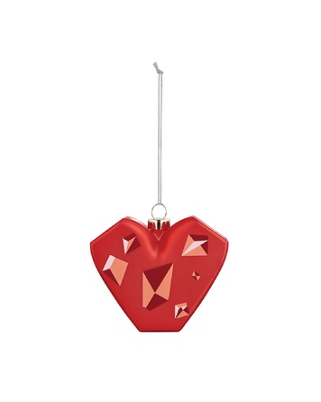 Елочное украшение 6,5 см Amore Cube Alessi