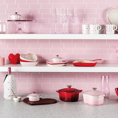 Кокотница 10 см/0,25 л Cerise Heart Le Creuset