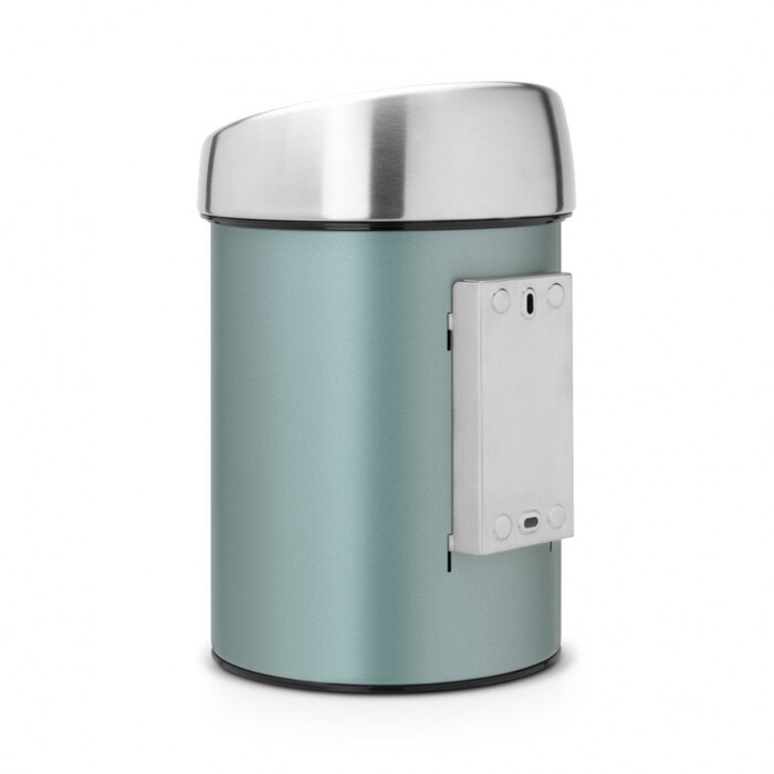 Мусорный бак 3 л мятный металлик Touch Bin Brabantia