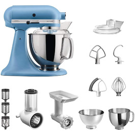 Кухонный комбайн 4,8 л Vintage Blue Artisan KitchenAid