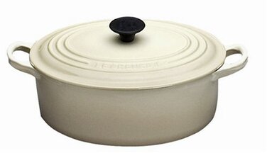 Гусятница / жаровня 25 см, бежевый  Le Creuset