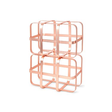 Винная полка 27,9x15,2x17,8 см медная Pulse Wine Rack Umbra