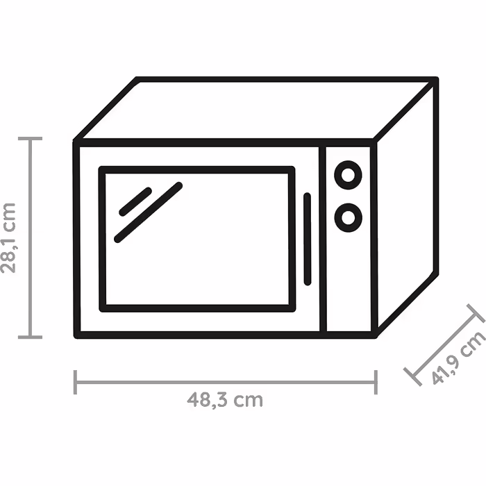 Микроволновая печь Bauknecht MW 254 SM / 900 Вт / 25 л / Функция приготовления на пару / Автоочистка / Функция плавления/функция поддержания тепла