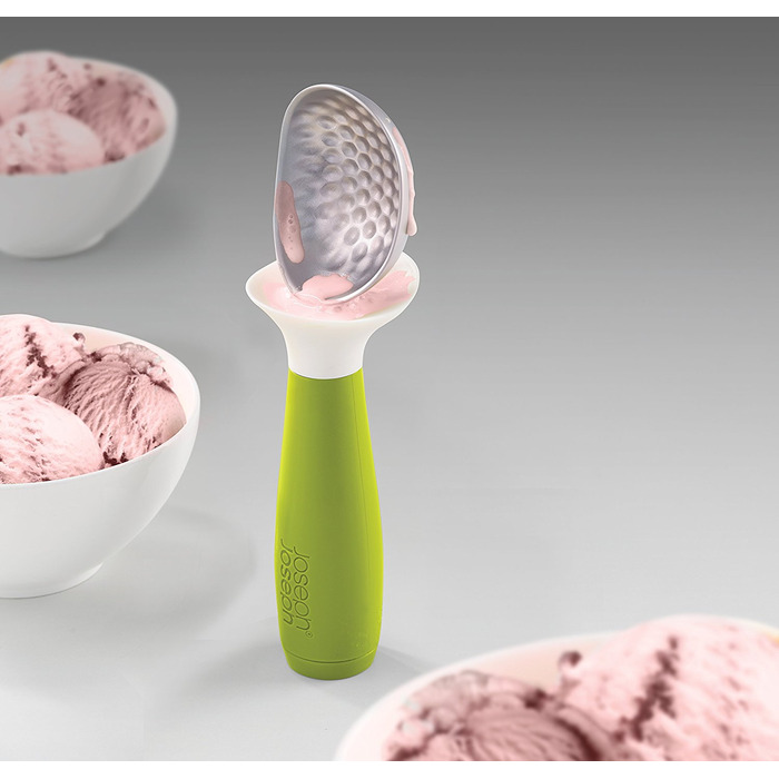 Ложка для мороженого зеленая Ice Cream Scoop Joseph Joseph Dimple